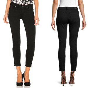 Paige Verdugo Crop Jeans In Black Overdye Size 26